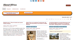 Desktop Screenshot of about-africa.de